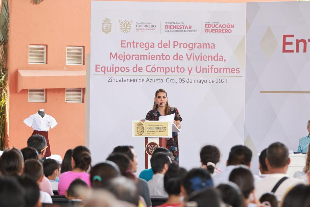 Cumple Evelyn Salgado su compromiso de transformar la vida de las y los guerrerenses con bienestar