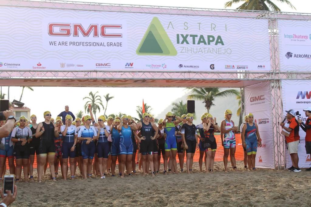 Destinos de Guerrero los preferidos para eventos deportivos, se realiza el Triatlón AsTri Ixtapa Zihuatanejo 2023