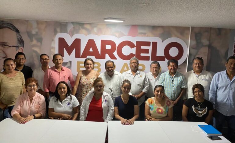 Se reúnen expresiones de apoyo a Ebrard en Guerrero