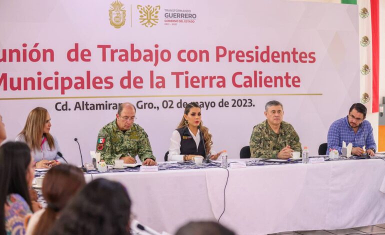 Encabeza Evelyn Salgado segunda reunión con ediles de Tierra Caliente y parte de la zona Norte