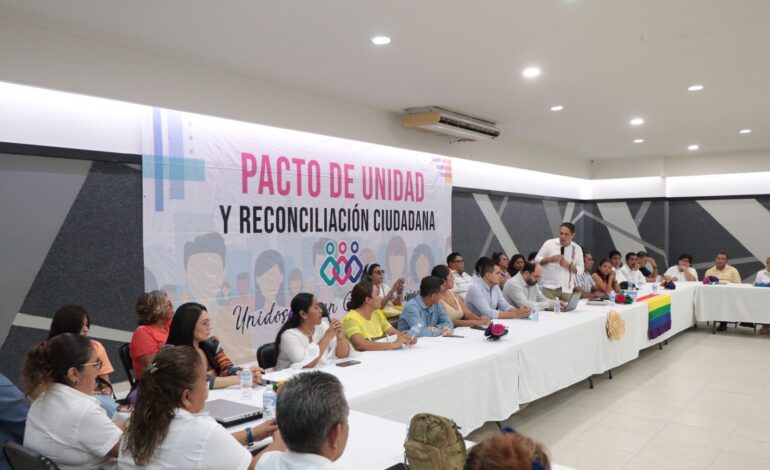 Reúne Evodio a activistas de derechos humanos con Emilio Álvarez Icaza
