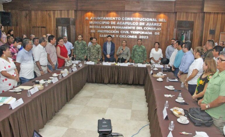 Encabeza Abelina López instalación del Consejo de Protección Civil