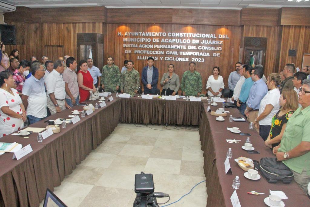 Encabeza Abelina López instalación del Consejo de Protección Civil