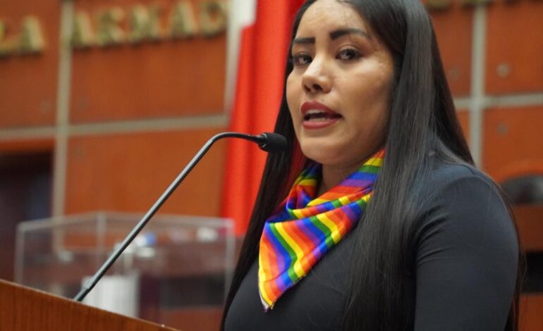 Propone legisladora realizar en junio el Parlamento Incluyente de Personas de la Diversidad Sexual