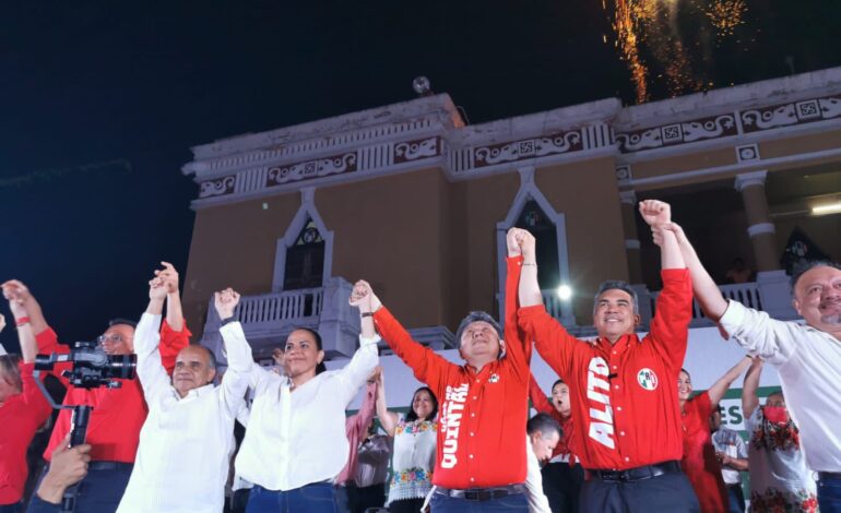 Va Manuel Añorve a la toma de protesta de dirigencia estatal del PRI en Yucatán