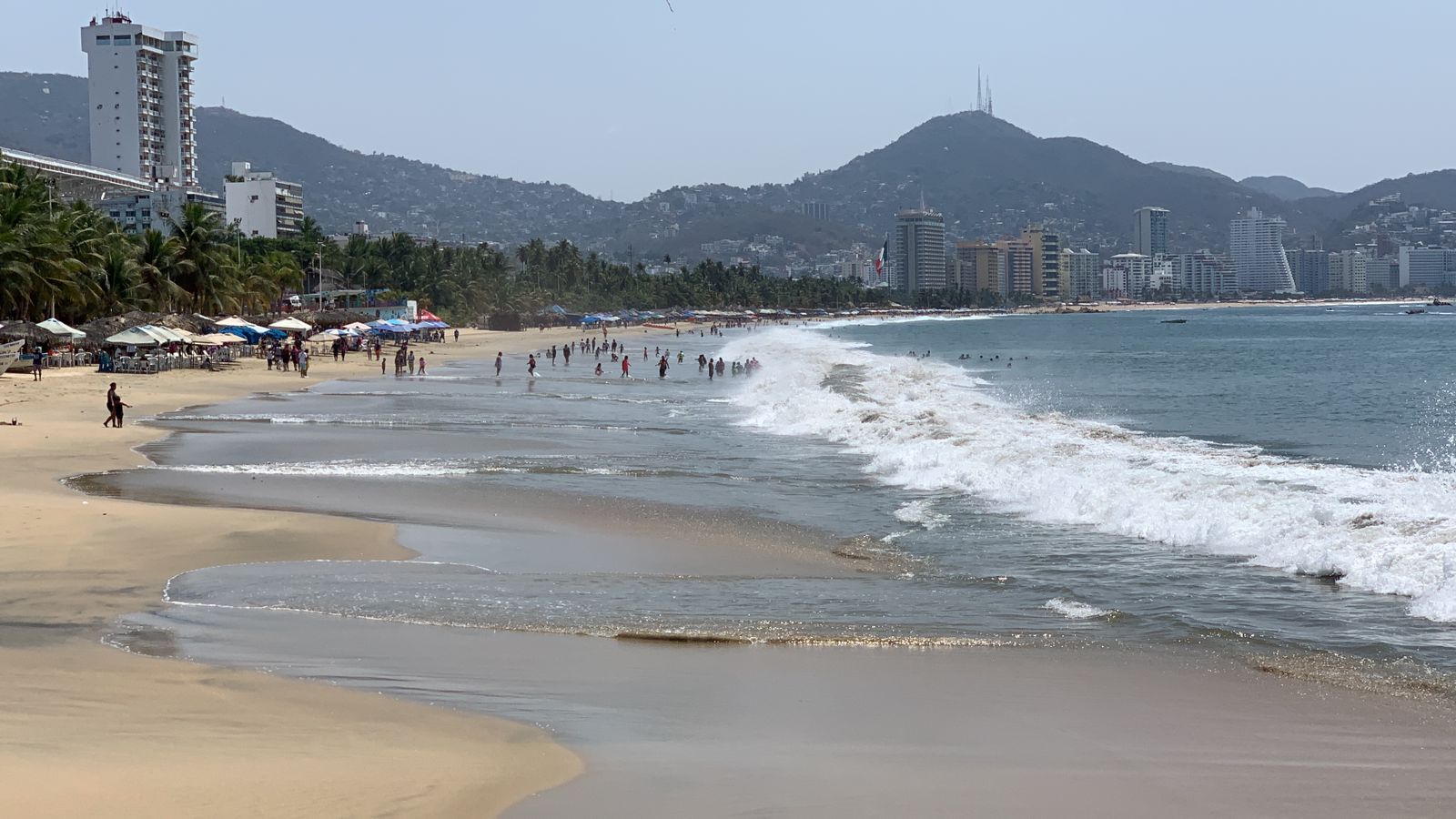 Secretaría de Gestión Integral de Riesgos y Protección Civil alerta sobre Mar de Fondo en las costas del Pacífico