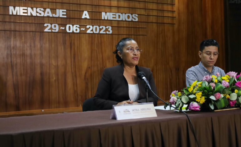 Brinda Abelina López Rodríguez postura ante la no localización de marinos