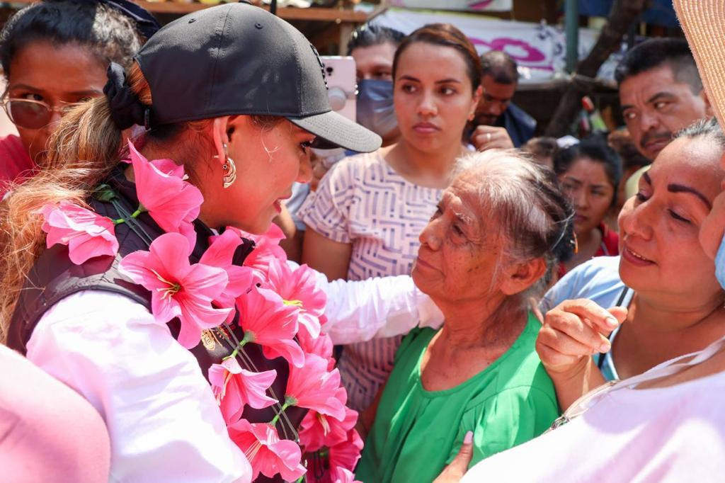 Sin lucro ni diferencias, vamos a trabajar juntos por la recuperación del Mercado Central de Acapulco: Evelyn Salgado