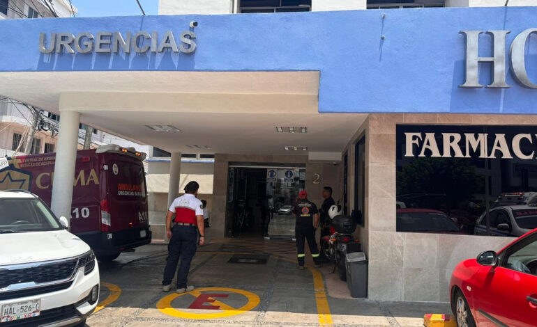 Central de Urgencias Médicas del Gobierno de Acapulco se movilizó ante agresión de individuo que se identificó como influencer