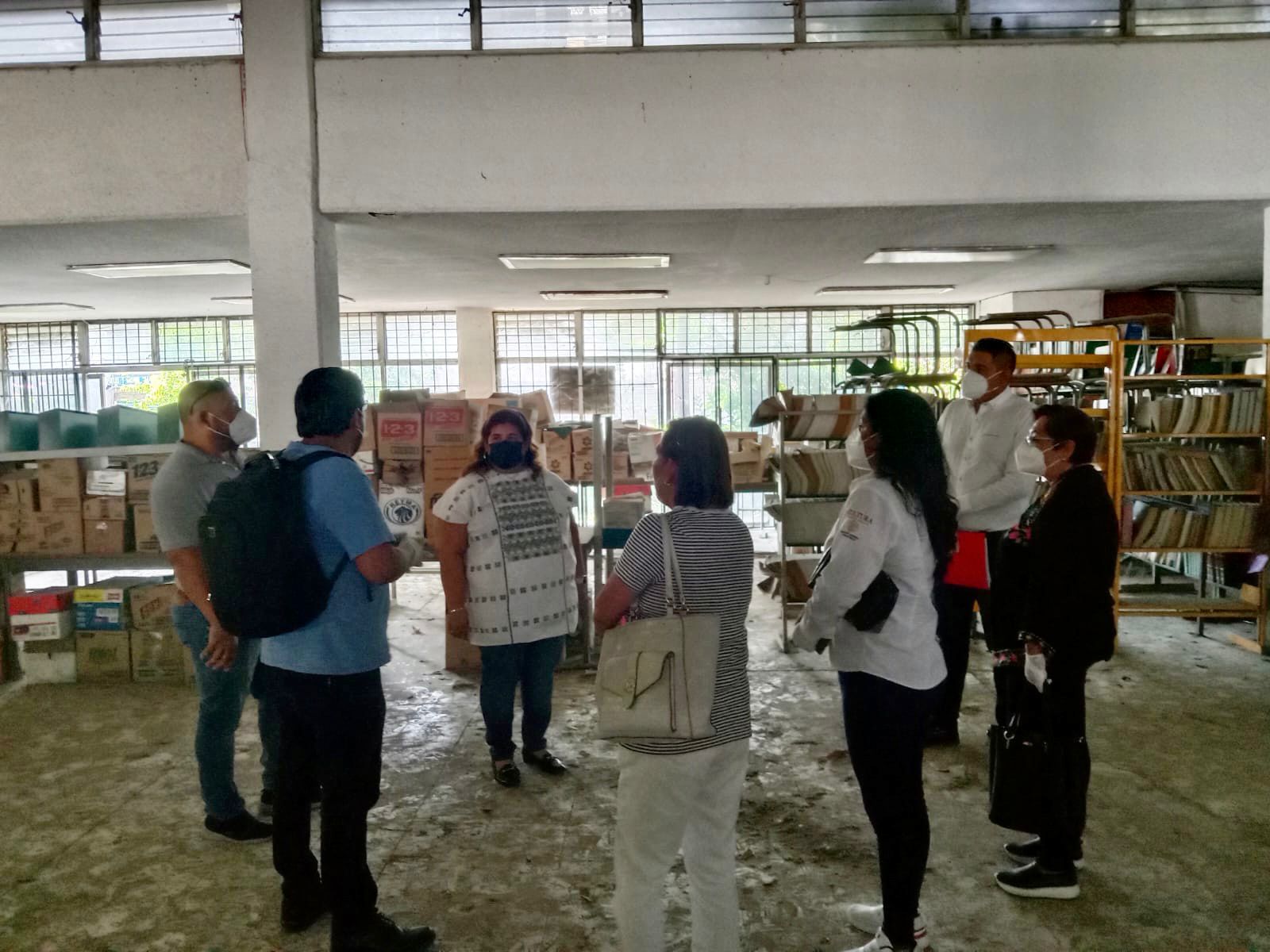 Anuncian la titular de la Secretaría de Cultura rehabilitación de la biblioteca 356 de Iguala