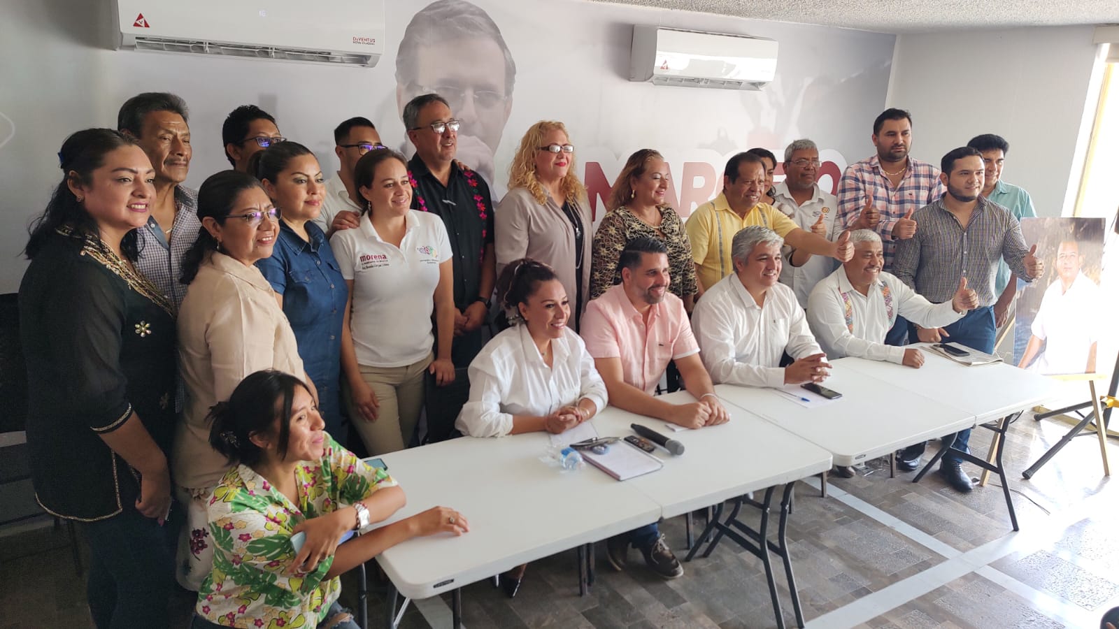Promotores de Marcelo Ebrard en Guerrero piden no emplear recursos públicos en campañas de candidatos y que gobernadores se abstengan de recibirlos