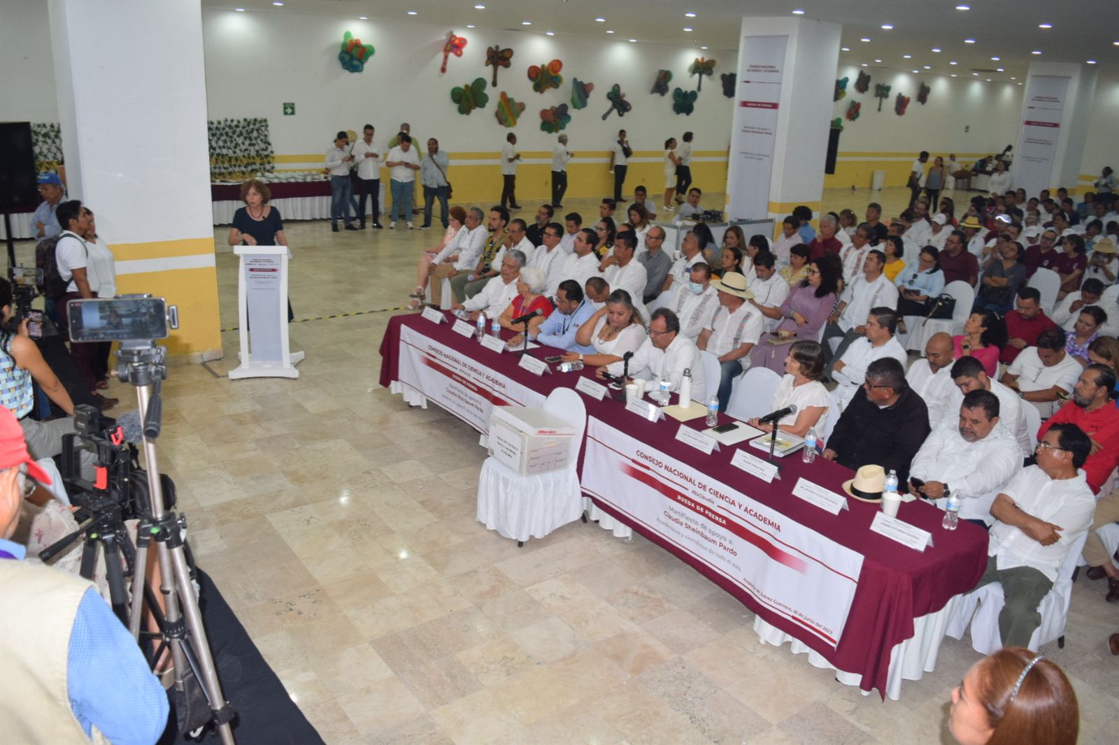Presentan en Acapulco manifiesto de apoyo y reconocimiento a Claudia Sheinbaum