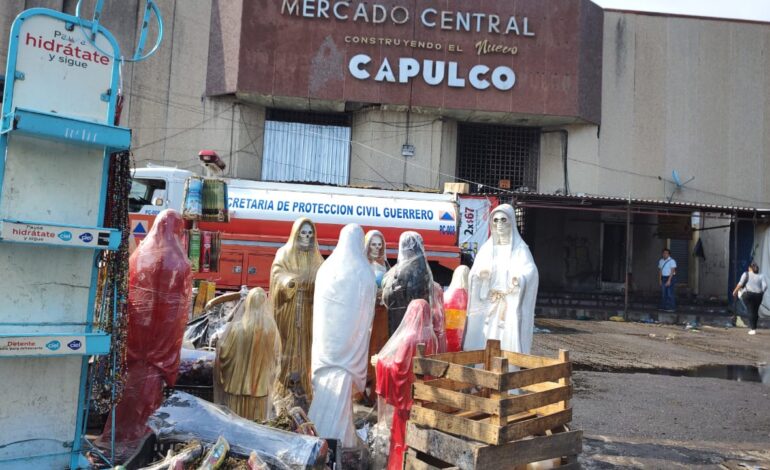 A casi 11 años de un incendio que consumió la Nave de Ropa y Zapatos del Mercado Central de Acapulco, en este junio de 2023 revive la historia