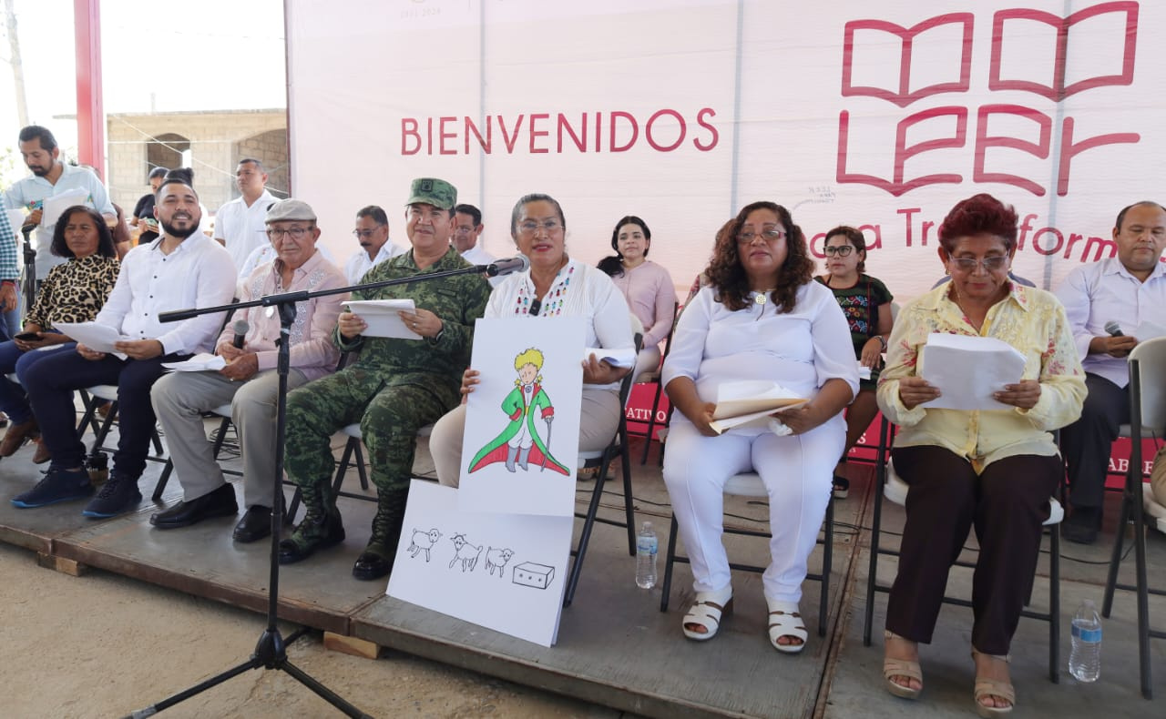 Promueve gobierno de Abelina López la lectura entre las y los estudiantes