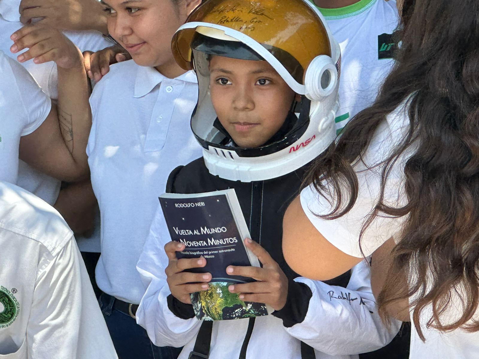 Imparte el primer astronauta mexicano, la conferencia “Educación, Ciencia y Tecnología”