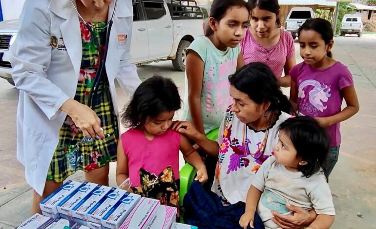 Fortalece la Secretaría de Salud Guerrero, servicios médicos en localidades de Cochoapa el Grande