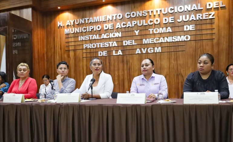 Instala Abelina López Rodríguez el Mecanismo para el Seguimiento a las Declaratorias de Alerta de Género