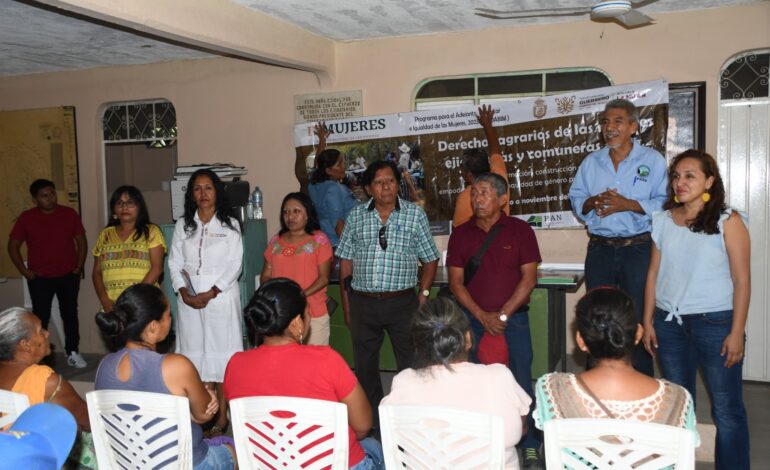 Realizan el segundo taller comunitario sobre los Derechos Agrarios de las mujeres en zona rural de Acapulco