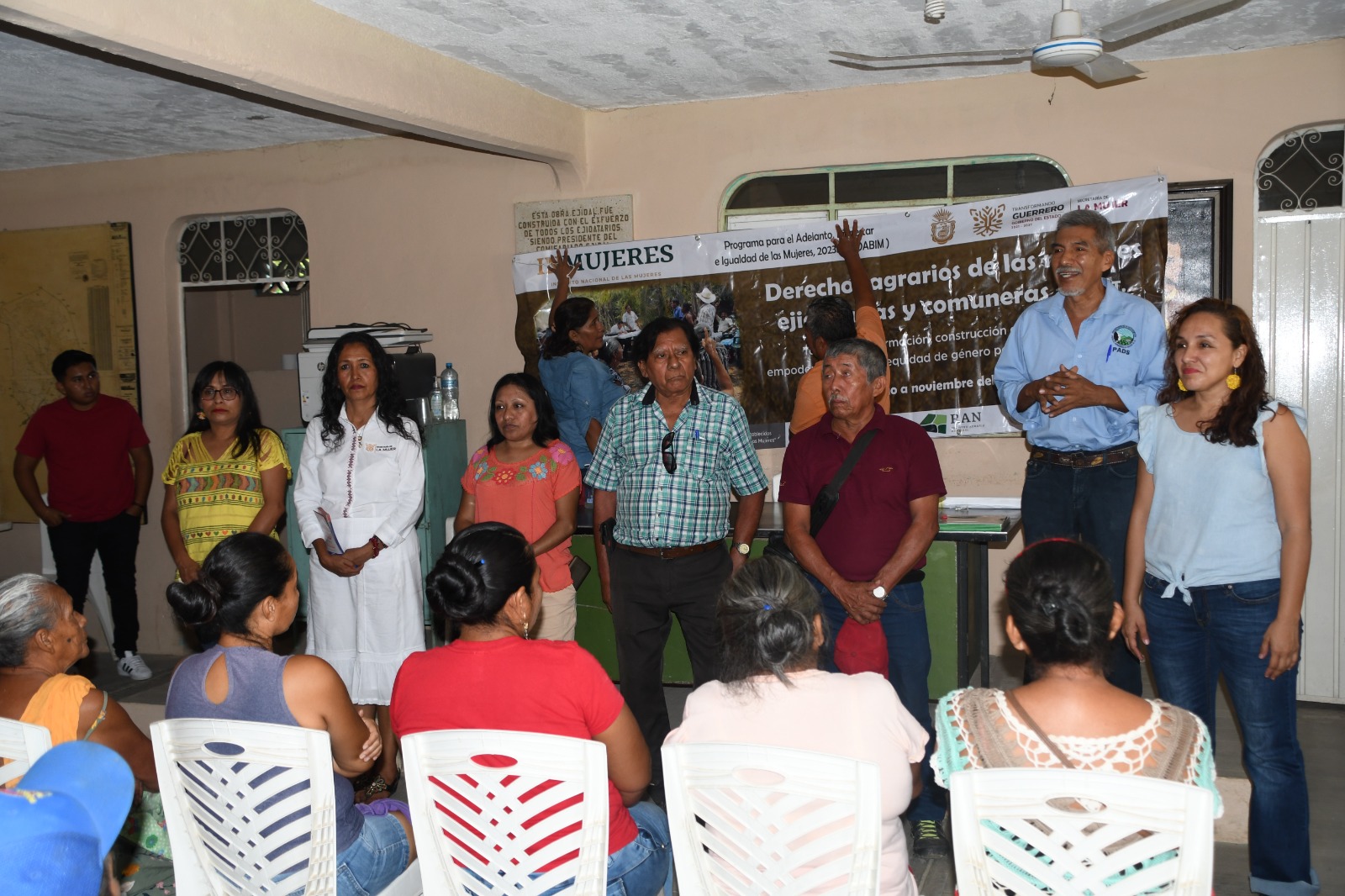 Realizan el segundo taller comunitario sobre los Derechos Agrarios de las mujeres en zona rural de Acapulco