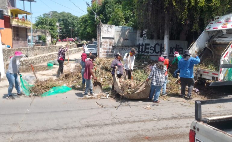 Recolecta Servicios Públicos 250 toneladas de basura en canales pluviales