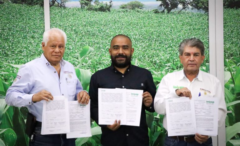Firman convenio de colaboración la SAGADEGRO y el INIFAP