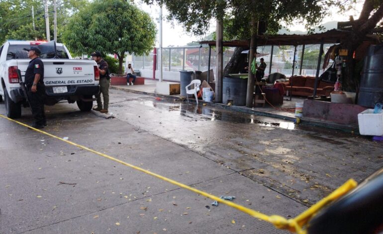 Ataque armado en Acapulco deja un deceso y una persona herida
