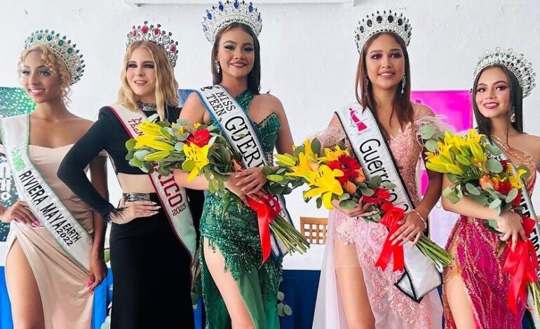 Gobierno de Abelina López Rodríguez contribuye a la realización del certamen Miss Teen México