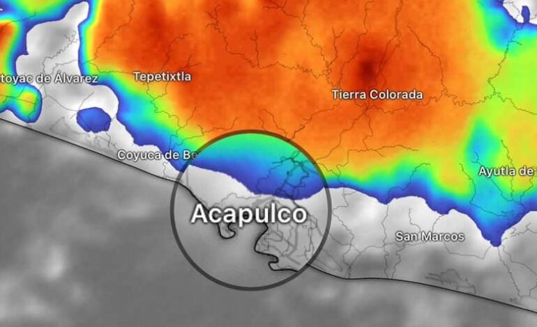 Informa Abelina López Rodríguez pronóstico de lluvias para Acapulco