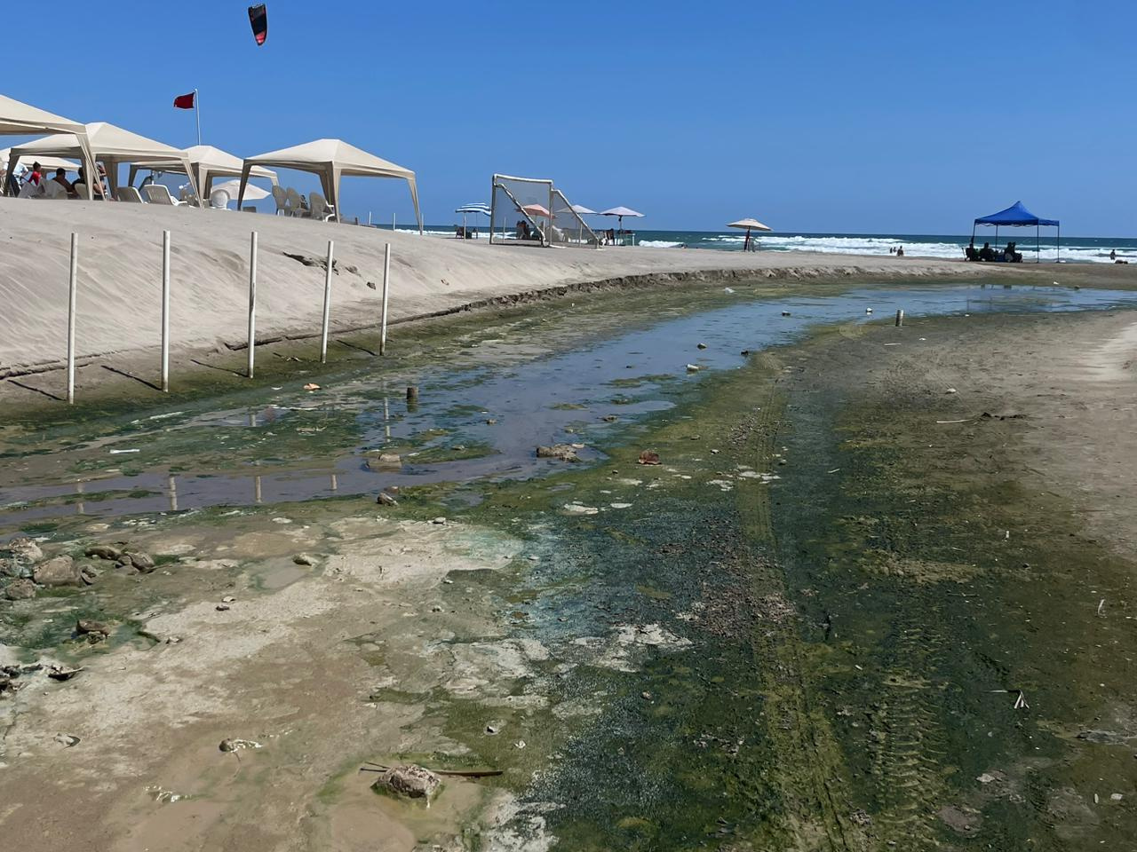 Supervisa Gobierno de Abelina López Rodríguez denuncia de aguas residuales en zona Diamante