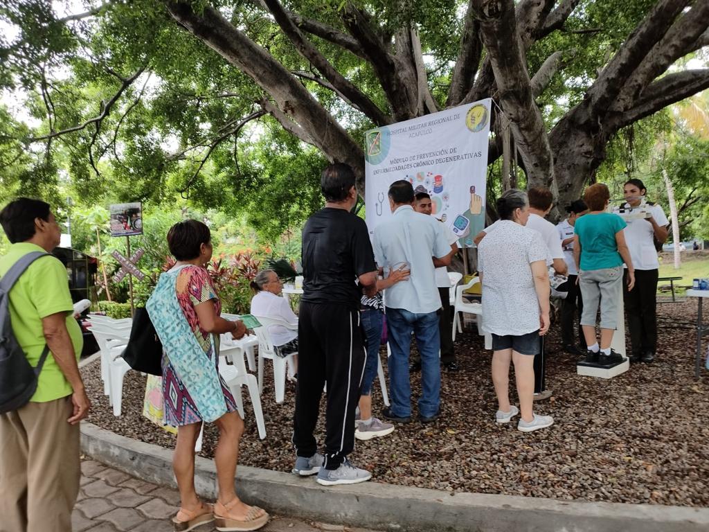 Con gran éxito culmina la jornada de proximidad social en materia de salud en el Parque Papagayo