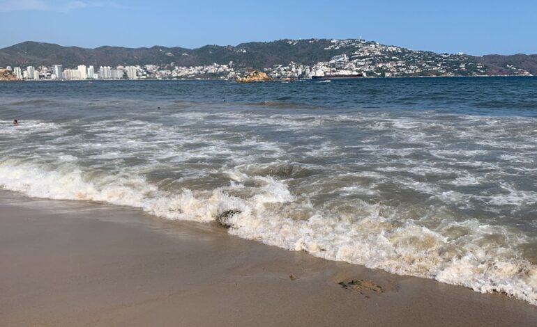 Se pronostica evento de mar de fondo en las costas de Guerrero