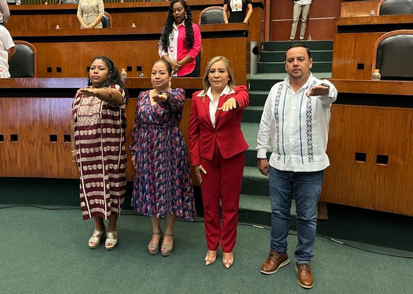 Elige el Congreso a la Mesa Directiva para el tercer año de ejercicio de la 63 legislatura