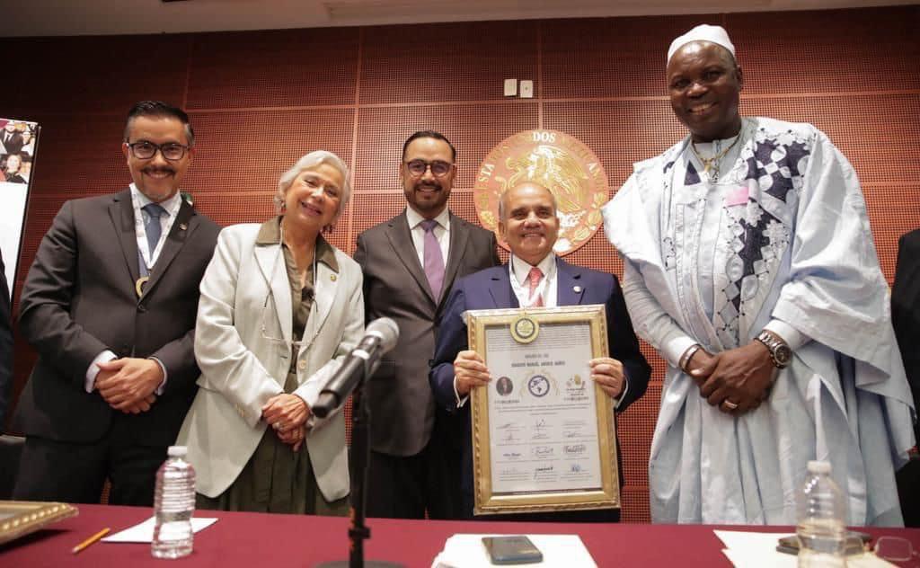 Otorga la Federación Interamericana de Abogados a Manuel Añorve el reconocimiento como Abogado y Legislador del año