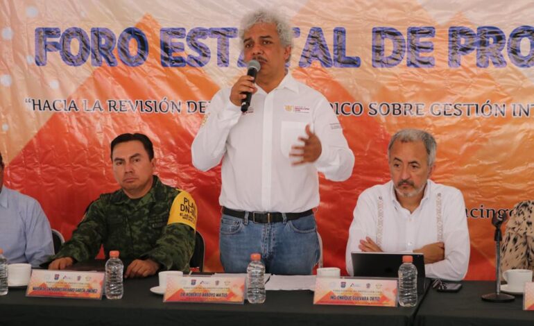 Gobierno y sociedad civil suman esfuerzo por nueva reforma a la Ley de Protección Civil de Guerrero