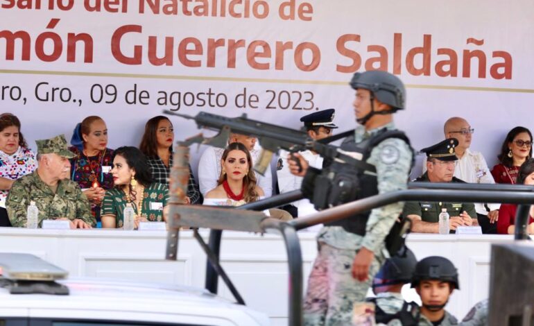 Conmemora Evelyn Salgado el 241 Aniversario del Natalicio de Vicente Guerrero en Tixtla