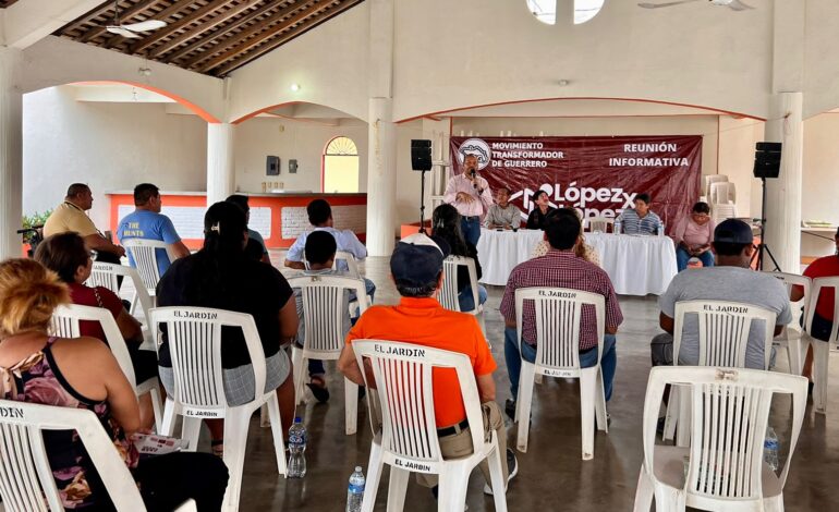 En Costa Grande, llama Silvestre Arizmendi a seguir defendiendo la 4T