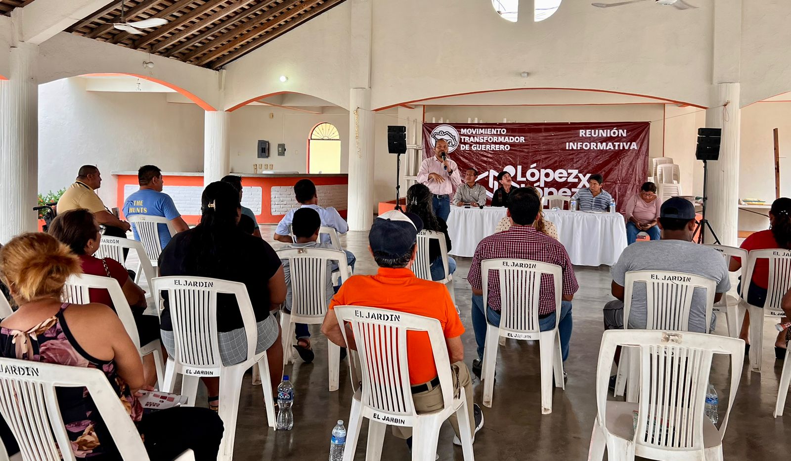 En Costa Grande, llama Silvestre Arizmendi a seguir defendiendo la 4T
