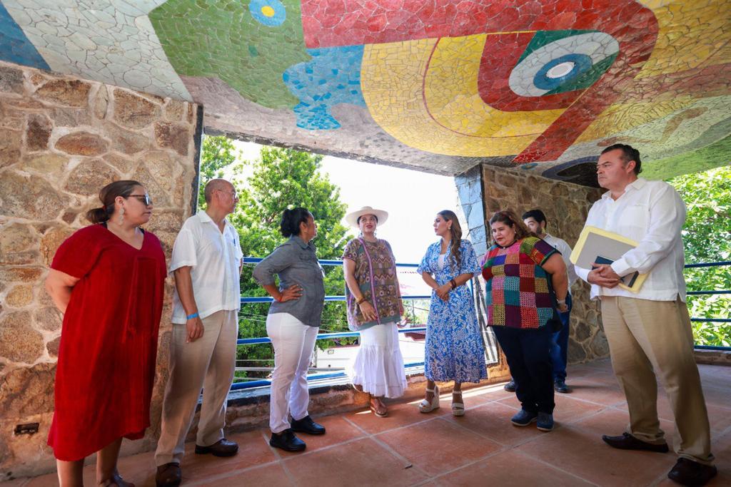 Encabezan Evelyn Salgado y Alejandra Frausto la Sesión del Comité Centro Cultural “Casa de los Vientos”