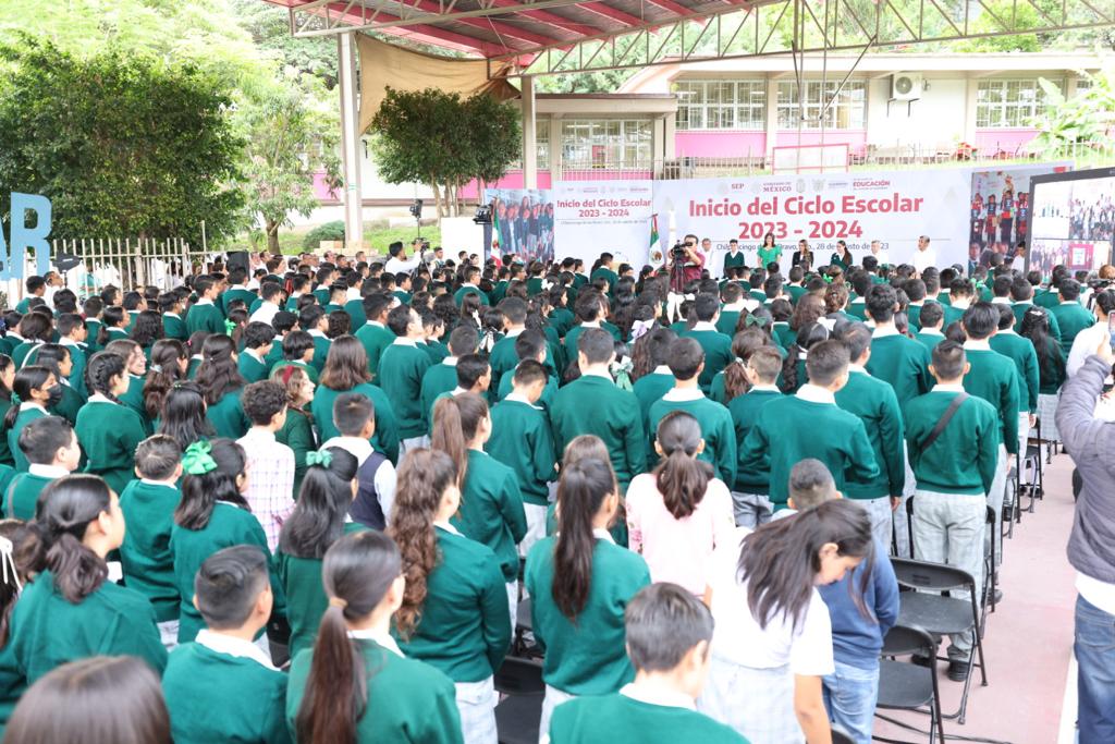 «Nueva Escuela Mexicana profundiza la transformación, la paz, justicia y bienestar en Guerrero»: Evelyn Salgado