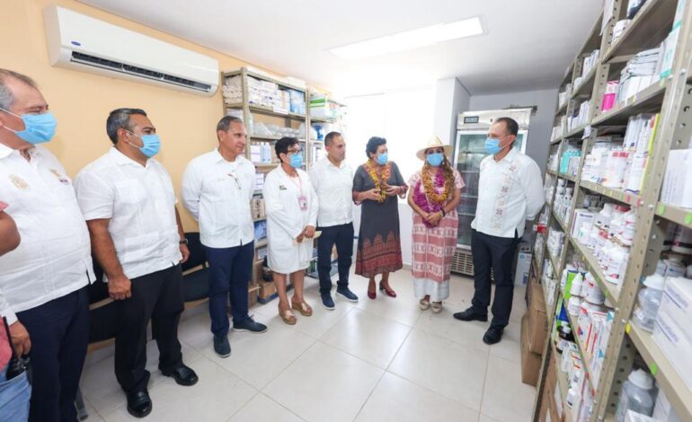 Inaugura Evelyn Salgado Pineda el Centro de Salud con Servicios Ampliados de Marquelia