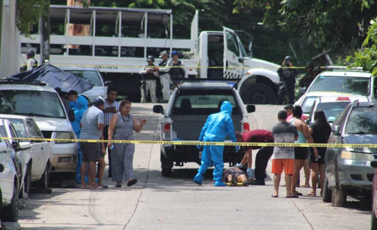 Asesinan a mecánico en Acapulco