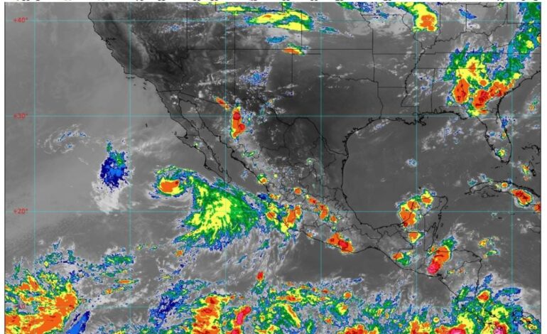 Informa Gobierno de Abelina López Rodríguez que habrá chubascos en diversas regiones de Guerrero