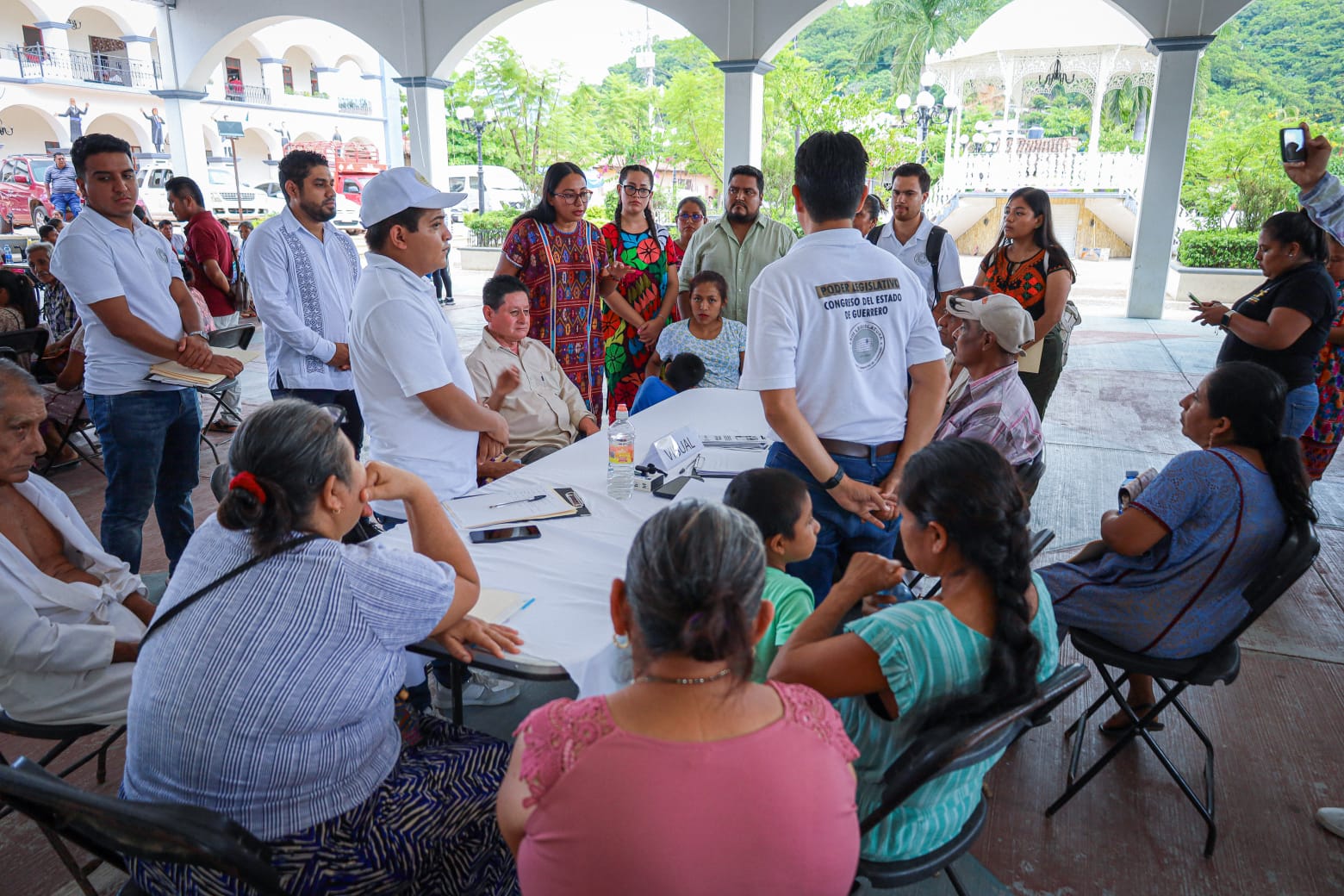 Realiza el Congreso de Guerrero mesas de trabajo de la consulta a personas con discapacidad en Tlacoachistlahuaca