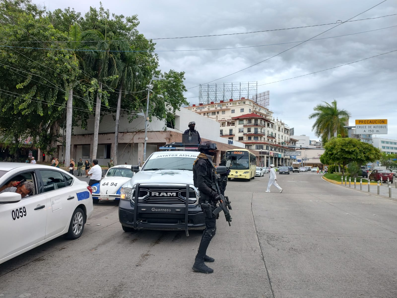 Refuerzan autoridades patrullaje conjuntos en Acapulco