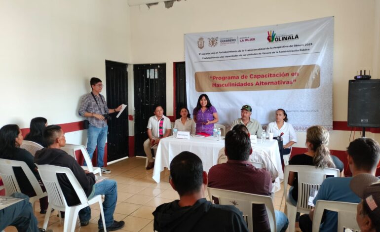 La SEMUJER continúa impartiendo los talleres de Masculinidades Alternativas en la comunidad de Temalacatzingo
