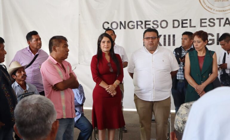 El Congreso siempre será de puertas abiertas, expresa presidenta de la Jucopo a miembros de la UPOEG