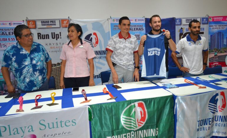 Contribuirá Gobierno de Abelina López Rodríguez en el evento «Gran Prix Towerrunning Acapulco»