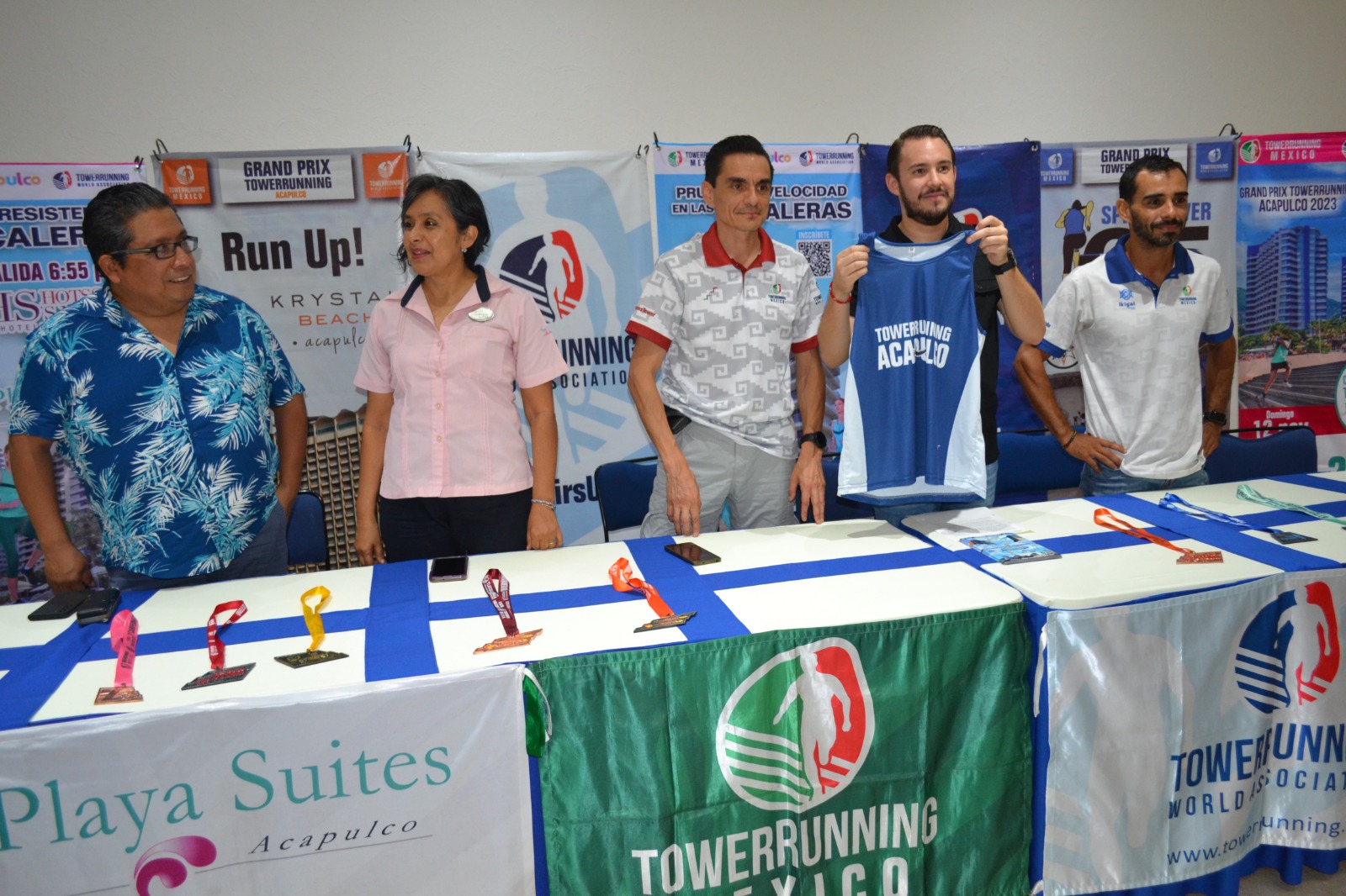 Contribuirá Gobierno de Abelina López Rodríguez en el evento «Gran Prix Towerrunning Acapulco»
