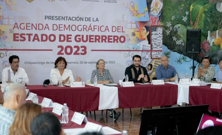 Presenta COESPO Agenda Demográfica del Estado de Guerrero 2023