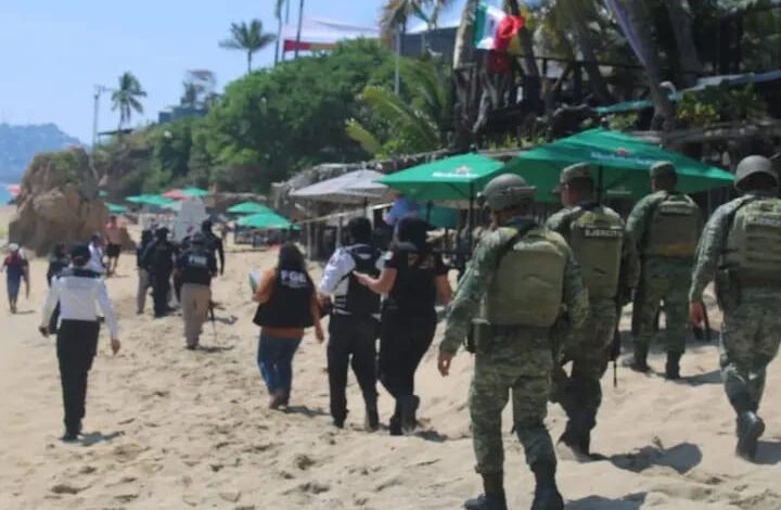 Matan a mesero en playa El Morro, Acapulco